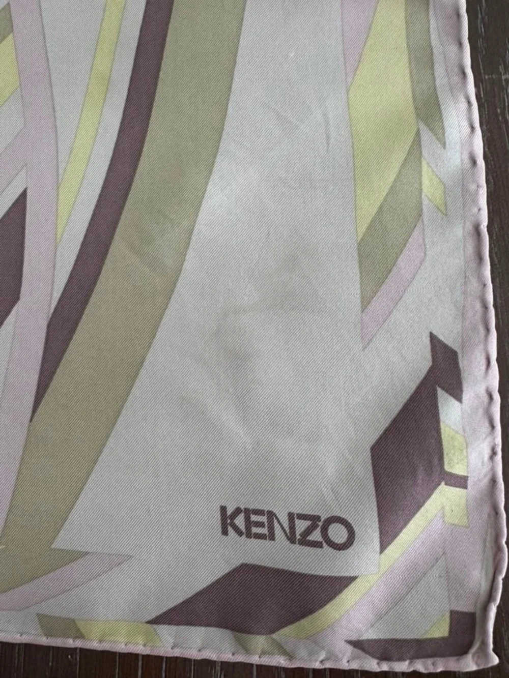 Kenzo Silk Scarf Multicolor Scarf Made in Italy